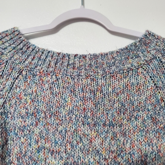 Chaps Sweaters Large Heavy Fabric Womens Crew Neck Multicolor - Picture 9 of 11